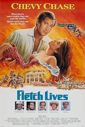 Cover image of the movie Fletch Lives (1989)