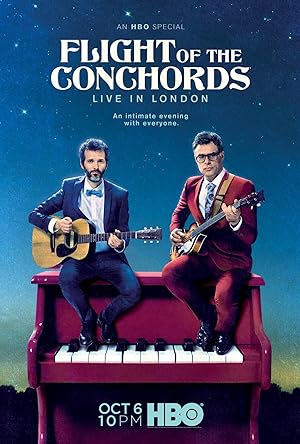 Cover image of the movie Flight of the Conchords: Live in London (2018)