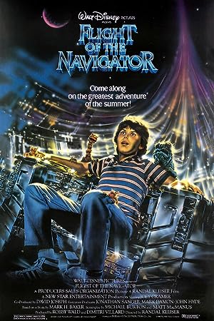 Cover image of the movie Flight of the Navigator (1986)