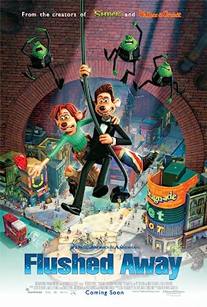 Cover image of the movie Flushed Away (2006)