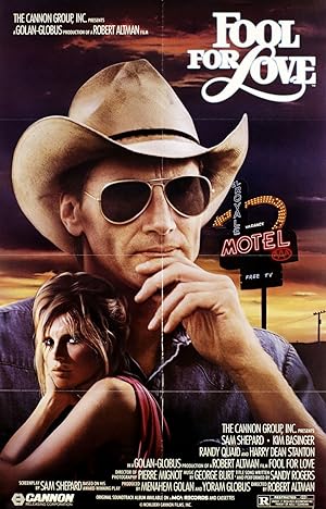 Cover image of the movie Fool for Love (1985)