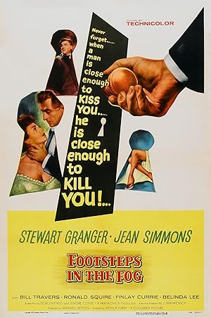 Cover image of the movie Footsteps in the Fog (1955)