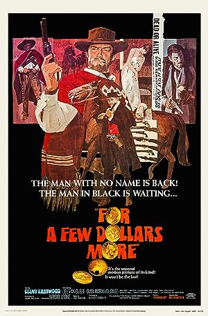 Cover image of the movie For a Few Dollars More (1965)