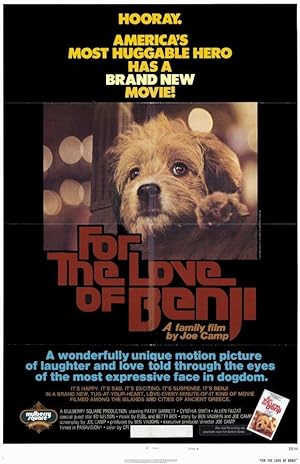 Cover image of the movie For the Love of Benji (1977)
