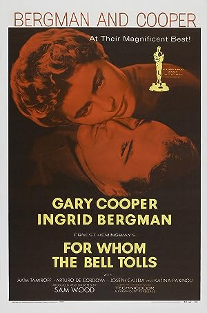 Cover image of the movie For Whom the Bell Tolls (1943)