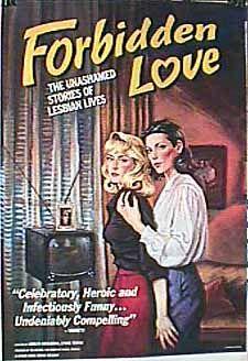 Cover image of the movie Forbidden Love: The Unashamed Stories of Lesbian Lives (1992)
