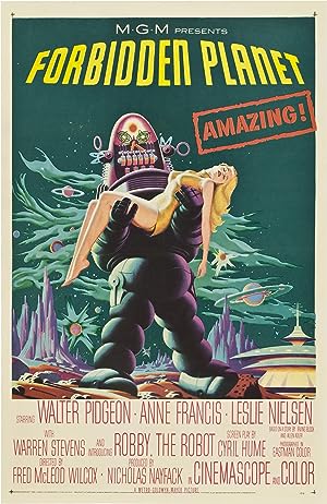 Cover image of the movie Forbidden Planet (1956)