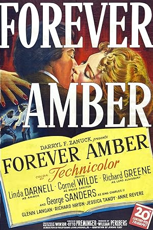 Cover image of the movie Forever Amber (1947)