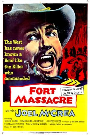Cover image of the movie Fort Massacre (1958)