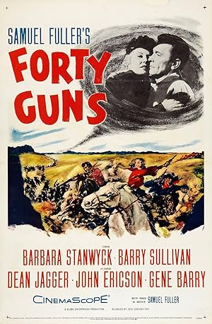 Cover image of the movie Forty Guns (1957)