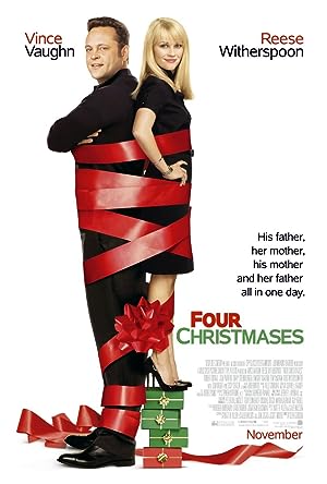 Cover image of the movie Four Christmases (2008)