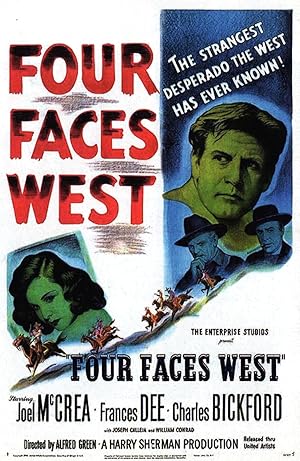 Cover image of the movie Four Faces West (1948)