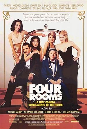 Cover image of the movie Four Rooms (1995)