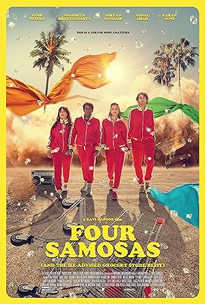 Cover image of the movie Four Samosas (2022)