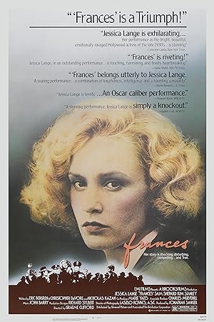 Cover image of the movie Frances (1982)