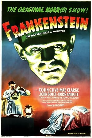 Cover image of the movie Frankenstein (1931)