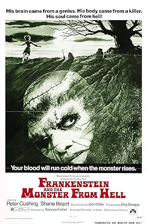 Cover image of the movie Frankenstein and the Monster from Hell (1974)