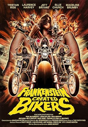 Cover image of the movie Frankenstein Created Bikers (2016)