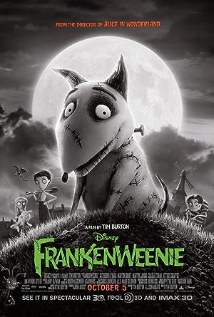 Cover image of the movie Frankenweenie (2012)