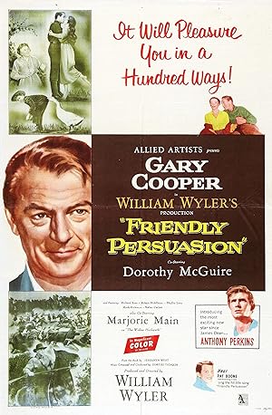 Cover image of the movie Friendly Persuasion (1956)