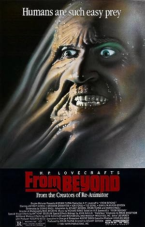 Cover image of the movie From Beyond (1986)