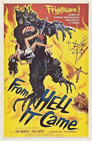 Cover image of the movie From Hell It Came (1957)