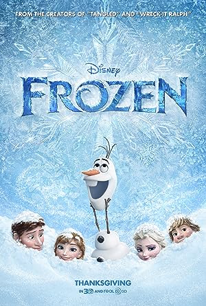 Cover image of the movie Frozen (2013)