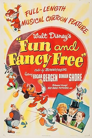 Cover image of the movie Fun and Fancy Free (1947)