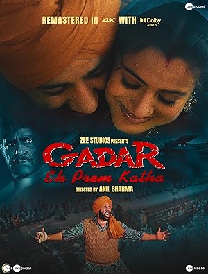 Cover image of the movie Gadar: Ek Prem Katha (2001)