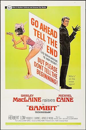 Cover image of the movie Gambit (1966)