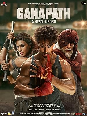 Cover image of the movie Ganapath (2023)