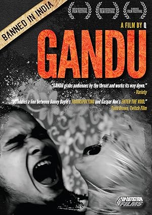 Cover image of the movie Gandu (2010)