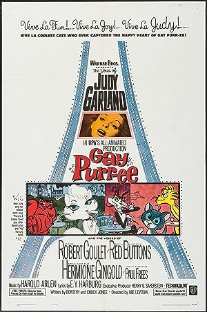 Cover image of the movie Gay Purr-ee (1962)