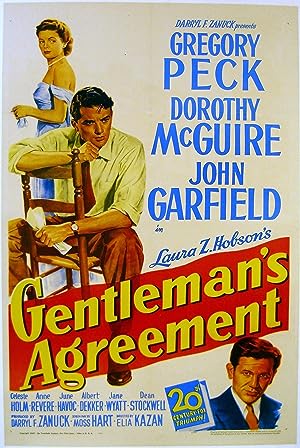 Cover image of the movie Gentleman's Agreement (1947)