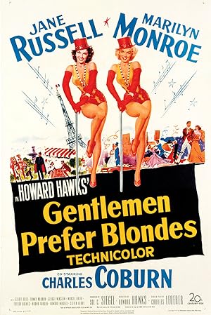 Cover image of the movie Gentlemen Prefer Blondes (1953)