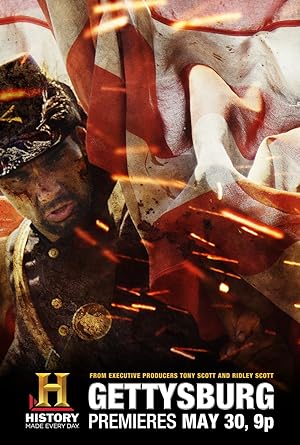 Cover image of the movie Gettysburg (2011)