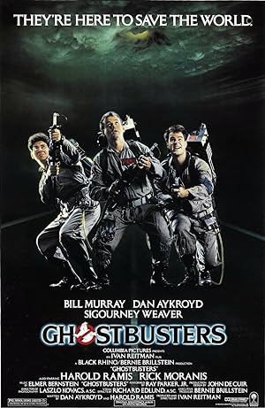 Cover image of the movie Ghostbusters (1984)
