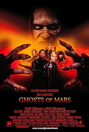 Cover image of the movie Ghosts of Mars (2001)