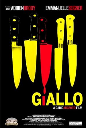 Cover image of the movie Giallo (2009)