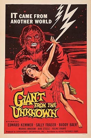 Cover image of the movie Giant from the Unknown (1958)