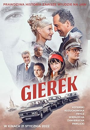 Cover image of the movie Gierek (2022)
