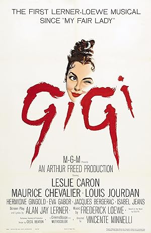Cover image of the movie Gigi (1958)