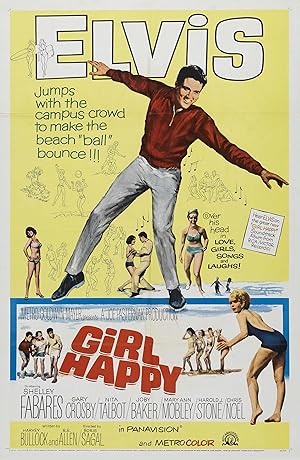 Cover image of the movie Girl Happy (1965)