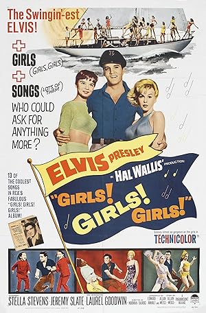 Cover image of the movie Girls! Girls! Girls! (1962)