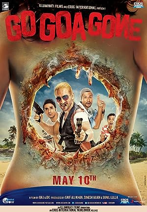 Cover image of the movie Go Goa Gone (2013)