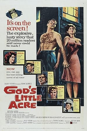 Cover image of the movie God's Little Acre (1958)