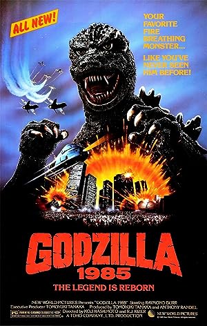 Cover image of the movie Godzilla 1985 (1985)