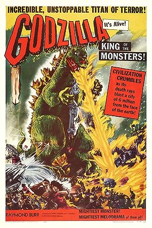Cover image of the movie Godzilla: King of the Monsters! (1956)