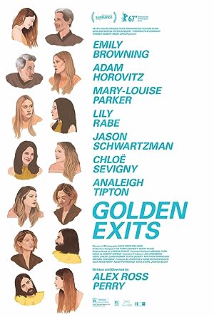 Cover image of the movie Golden Exits (2017)