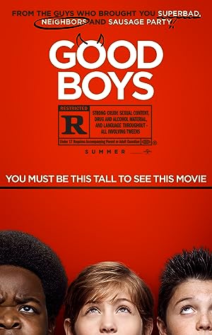 Cover image of the movie Good Boys (2019)